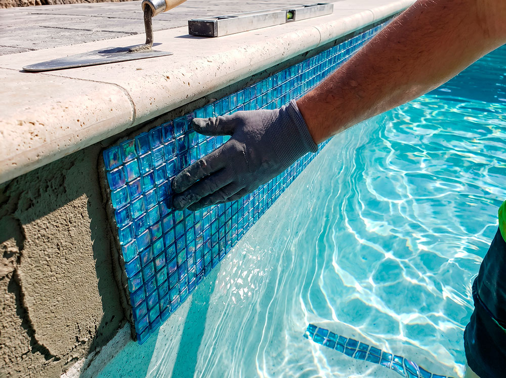 Troca de pastilhas de piscina - manutenção de piscinas
